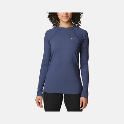 Columbia Omni-Heat Reflective Midweight Stretch Long Sleeve Thermal Women's Top -Navy