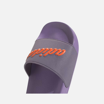 Adidas Adilette Shower Women's Slide -Shadow Violet/Impact Orange/Violet Fusion