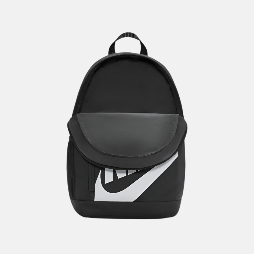 Nike Older Kids Backpack (20L) -Black/Orange/White