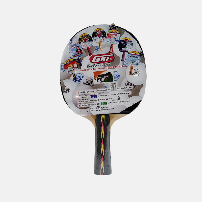 GKI Euro XX Wooden Table Tennis Racquet