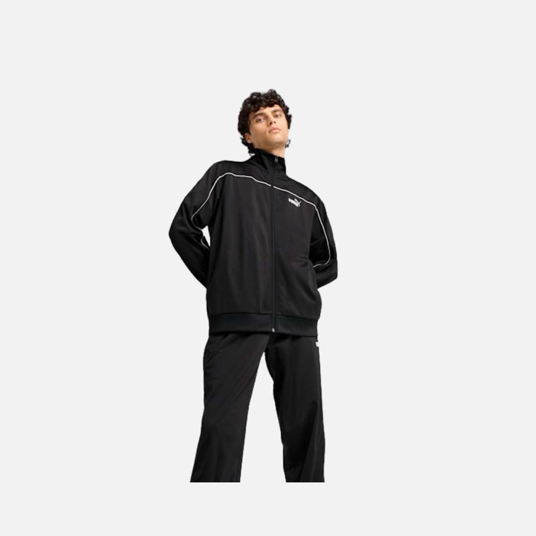 PUMA ESS PIPING WOVEN SUIT OP BLACK