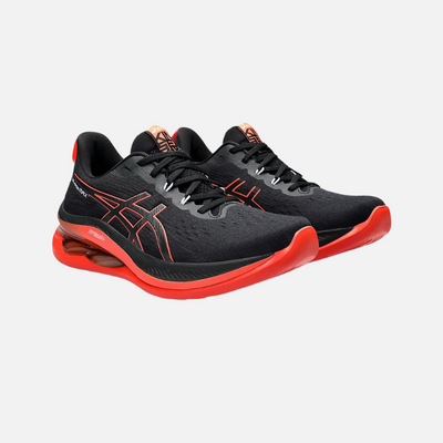 Asics Gel-Kinsei MAx Men's Running Shoes -Black/Sunrise Red