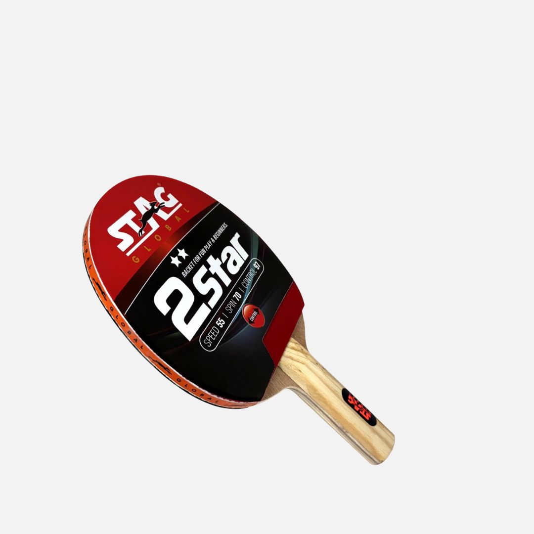 STAG GLOBAL 2 Star Table Tennis Racket | 190 Grams |