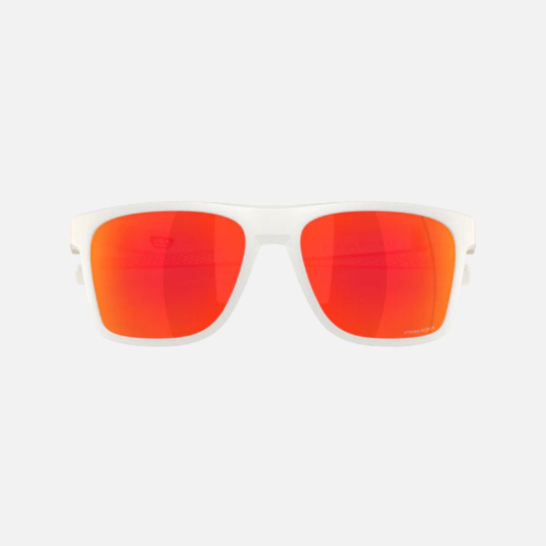 Oakley Leffingwell Sunglasses - Matte Vapor/Prizm Ruby
