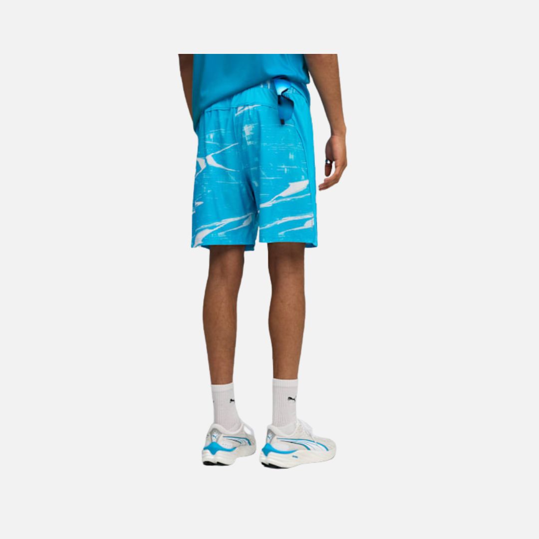 Puma Solid Men Blue Sports Shorts