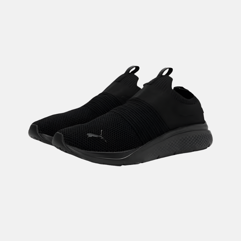 Puma Softride Pro Echo Men's Slip-On Shoes -Black/White