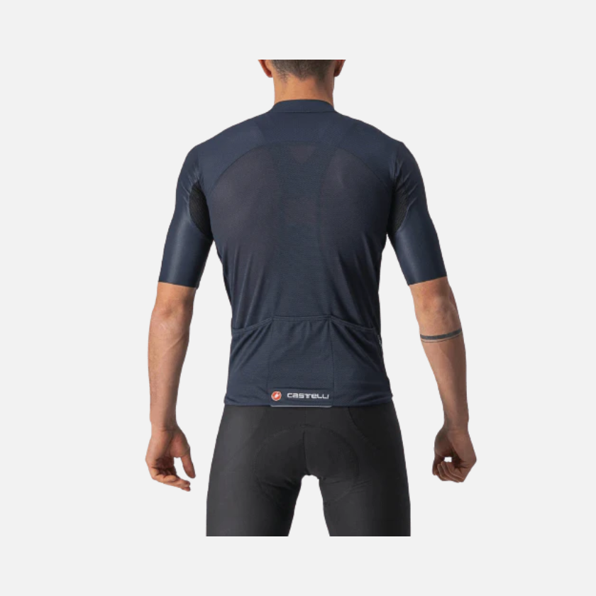 Castelli Endurance Elite Men's Cycling Jersey -Savile Blue
