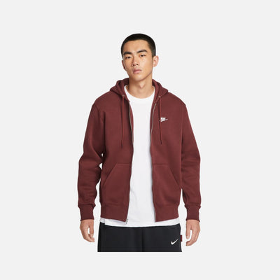Nike Club Men's full-zip fleece hoodie