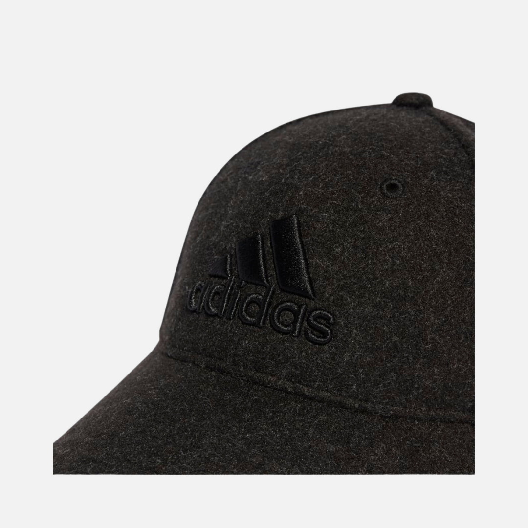 Adidas Wool Baseball Lifestyle Hat Dark Grey Heather Black Gambol