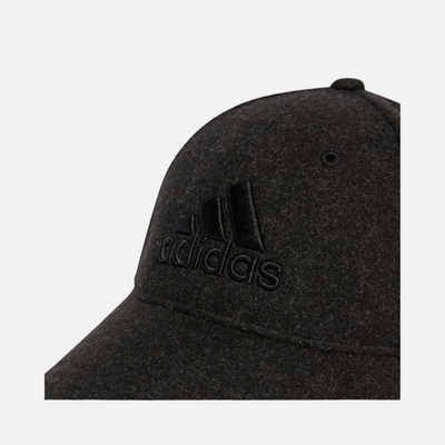 Adidas Wool Baseball Lifestyle Hat -Dark Grey Heather/Black