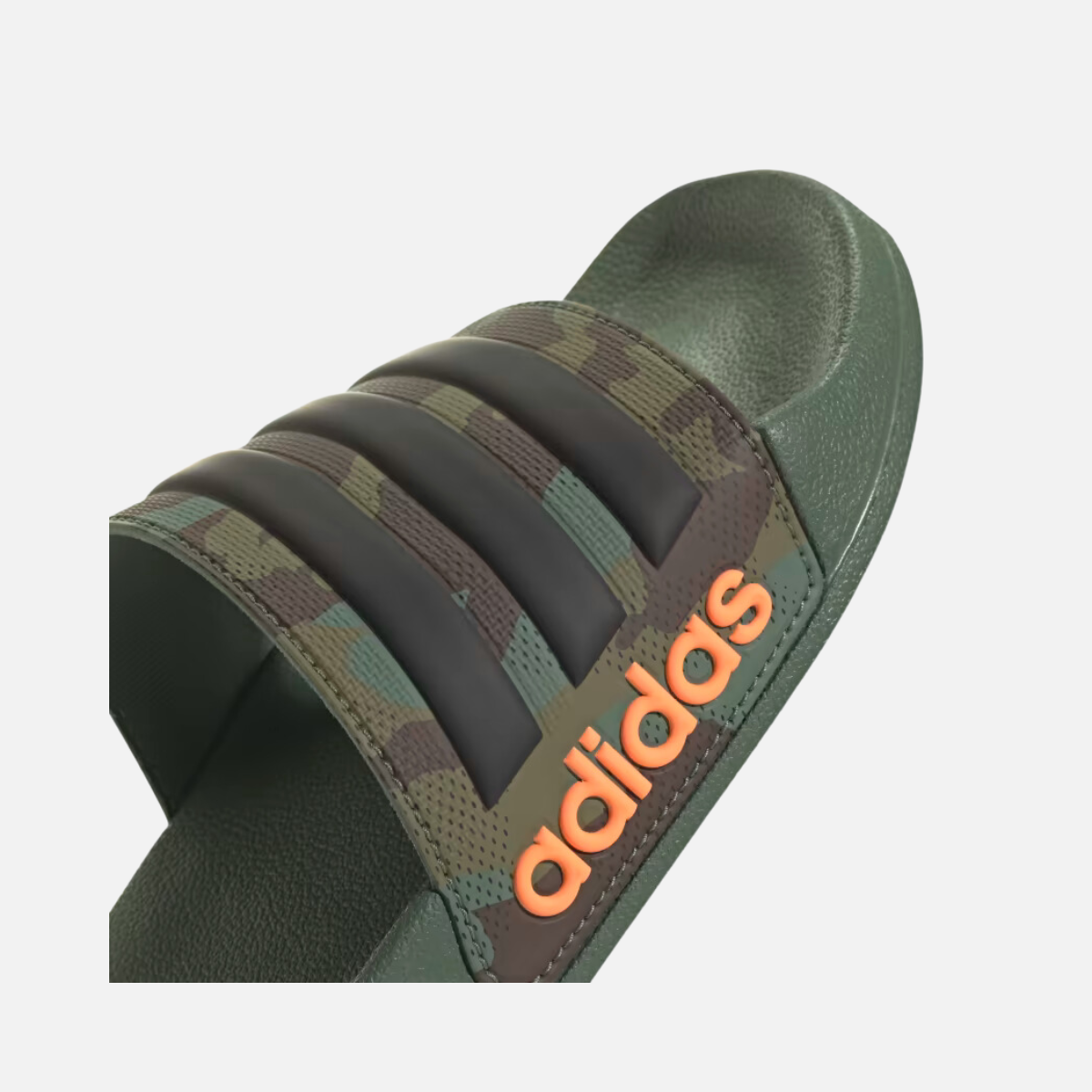 Adidas Adilette Shower Unisex Slide -Core Black/Core Black/Screaming Orange