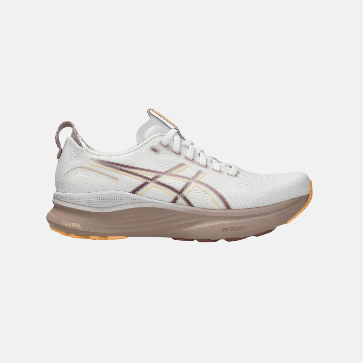 ASICS GEL-KAYANO™ 32  Women's Running Shoes - White/Orange Glow