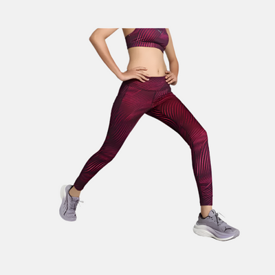 Puma Run Fav Velocity Women's Running Tights -Midnight Plum