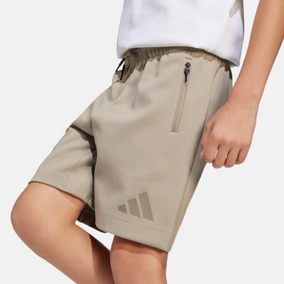 Adidas Z.N.E. Shorts Kids – Putty Beige / Simple Brown