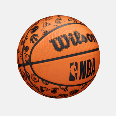 Wilson NBA All Team Basketball Size 7 -Orange