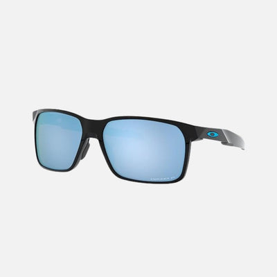 Oakley Portal X Sunglasses Black/Prizm Deep Water Polarised Lenses