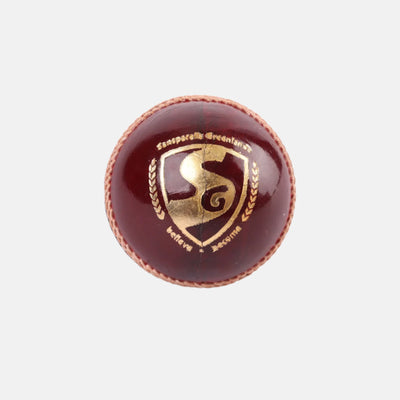 SG Club Red Cricket Leather Ball