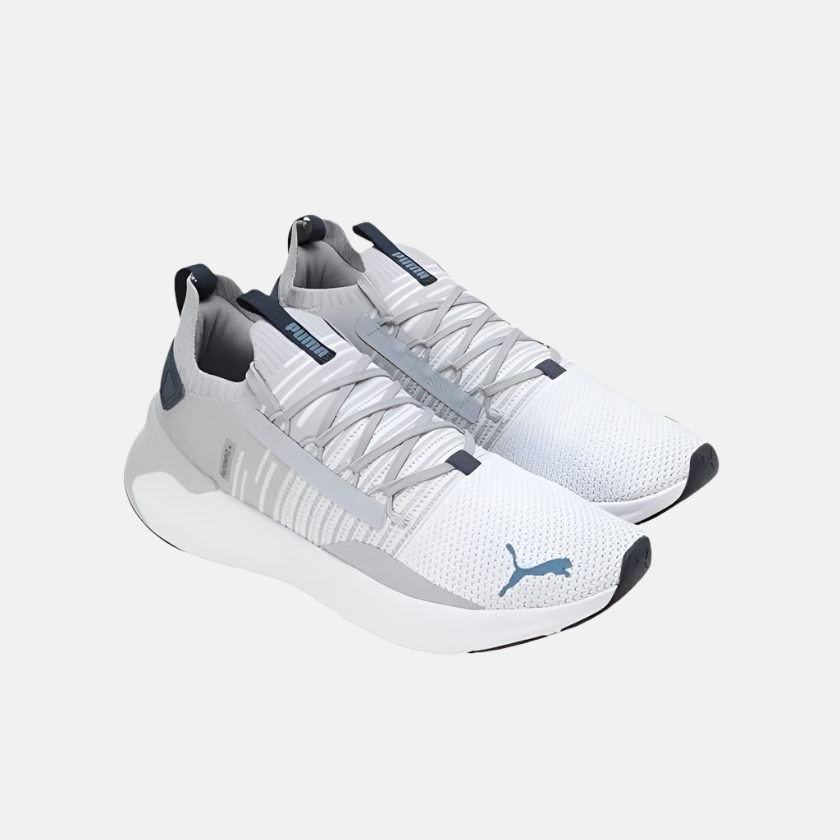 Puma Softride Symmetry Fuzion Men's Running Shoes -Blue Horizon/Grey Fog