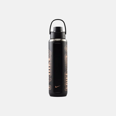 Nike Recharge Chug Bottle – 710ml (24oz) – Black/Apricot Agate