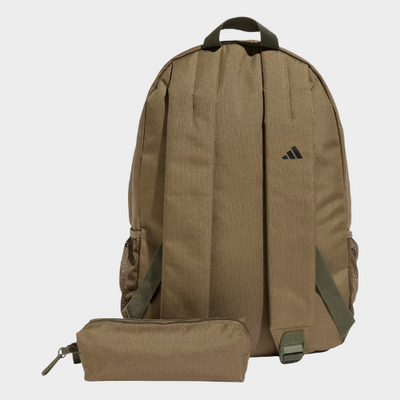 ADIDAS Backpack With Pencil Case - OLIVE