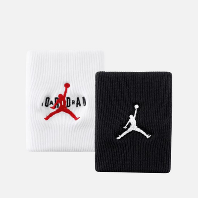 Nike Jordan Jumpman Terry Wristband -Black/White/Gym Red/Black