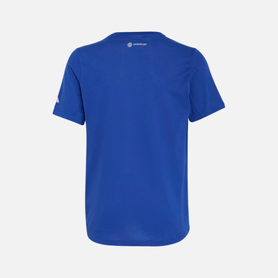Aeroready Graphic Kids T-shirt (5-12 Years) -Semi Lucid Blue