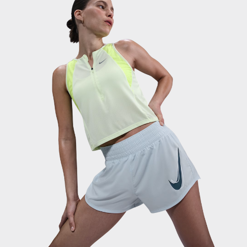 Nike One Women's Dri-FIT Mid-Rise Running Shorts with Underwear Liner