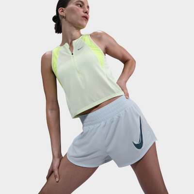 Nike One Women's Dri-FIT Mid-Rise Running Shorts with Underwear Liner