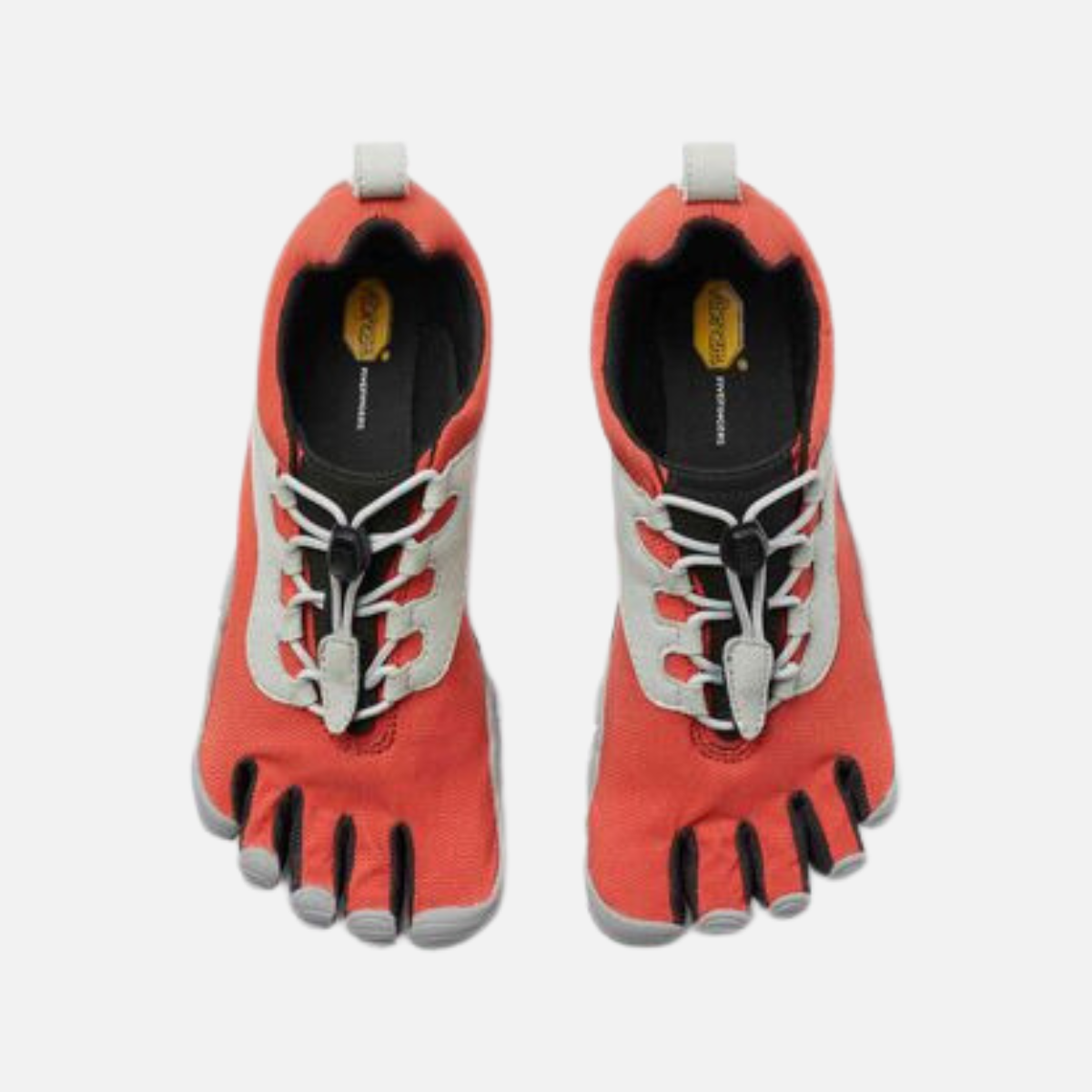 Vibram V-Run Retro Women's Barefoot Running Footwear -Red/Black/Grey