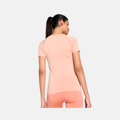 Puma Seamless Women's Training T-shirt -Deeva Peach