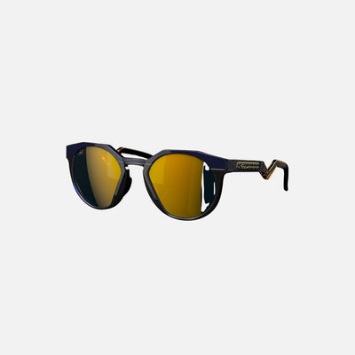 Oakley HSTN Prizm 24k Polarized Lenses, Navy/Transparent Blue Frame