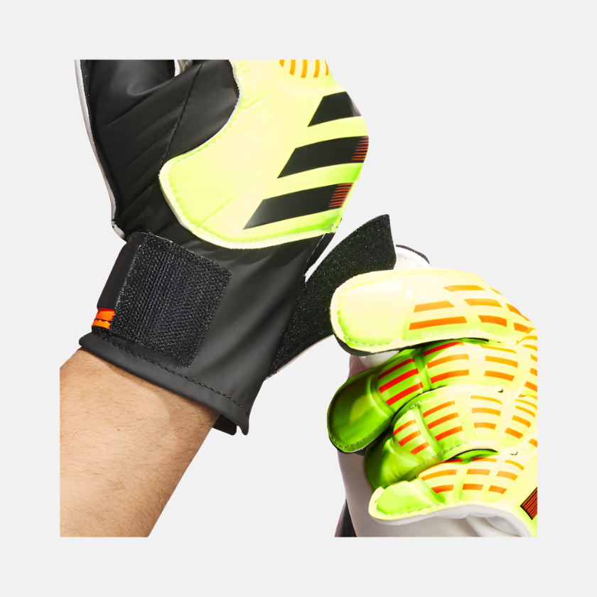 Adidas Predator Training Goalkeeper Football Gloves -Solar Yellow/Black/Solar Red