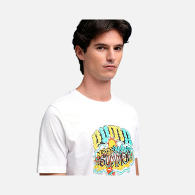 Puma Men's Graphic Front Print Tee