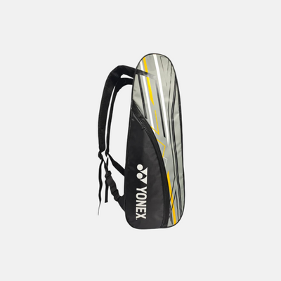 Yonex SUNR 24025 Badminton Kit Bag – Black/Grey/Dark Yellow
