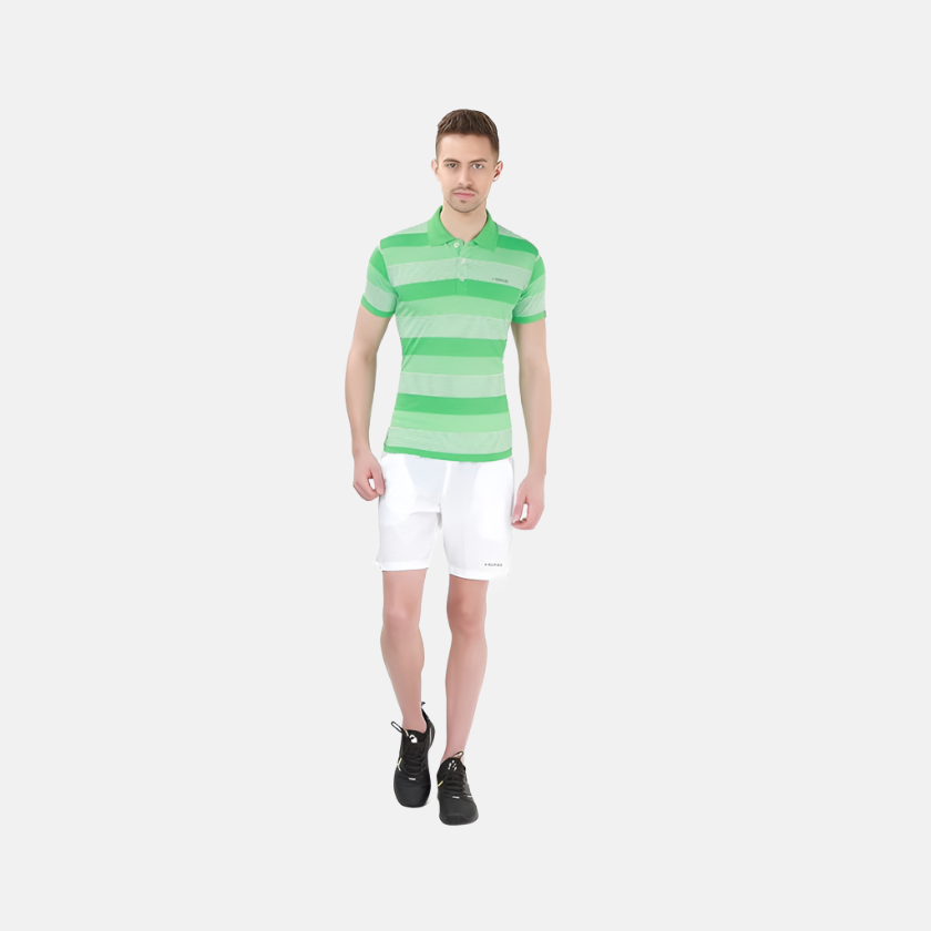 Head Men's Tennis T-Shirt-Green/White