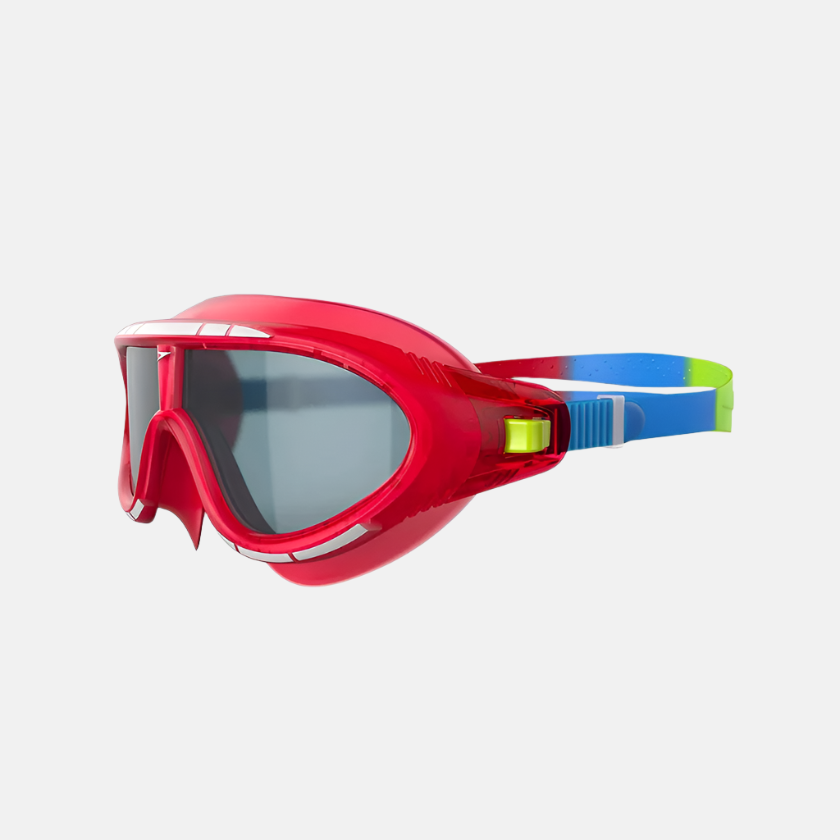 Speedo Biofuse Rift Junior Swim Goggles -Red/Smoke