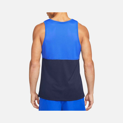 Nike Breathe Running Men's Tank Top -Blue