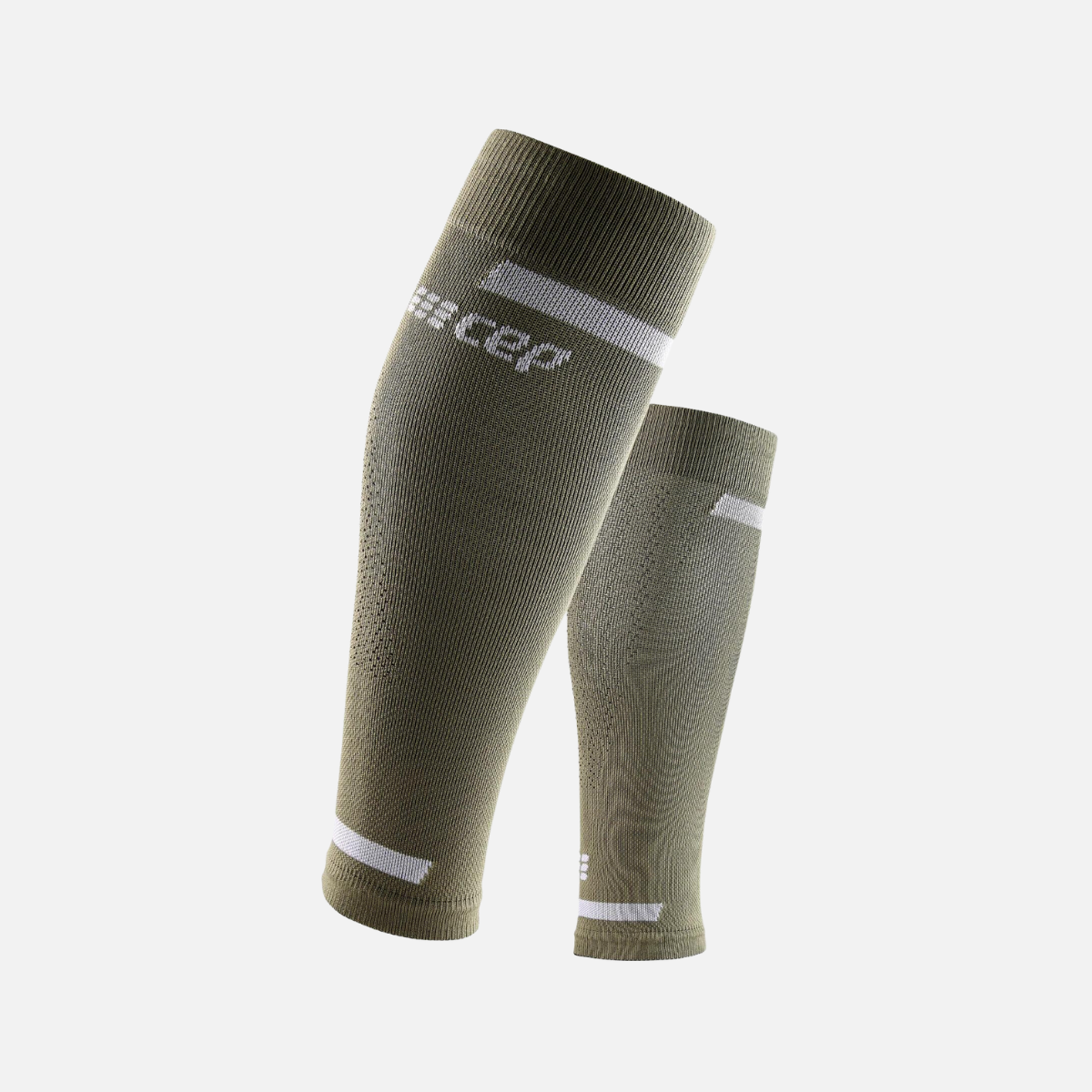 Cep The Run Compression 4.0 Men's Running Calf Sleeves -Olive