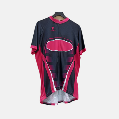 Triumph Peloton Men's Cycling Jersey -Pink/Black