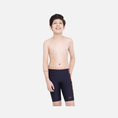 Speedo Boy's Endurance 10 Hyperboom Panel Print Jammer