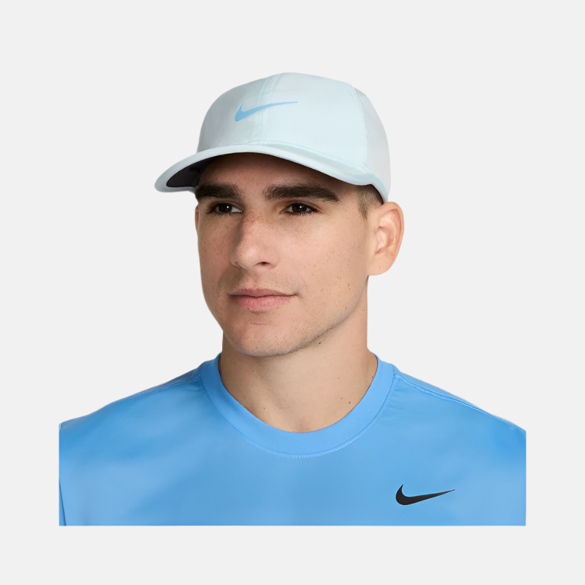 Nike Dri-FIT Club Unstructured Featherlight Cap -Glacier Blue/University Blue