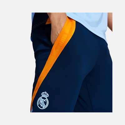 Adidas Real Madrid Tiro 24 Competition Men's Football Pants - Team Navy Blue 2/Crew Orange/Glow Blue