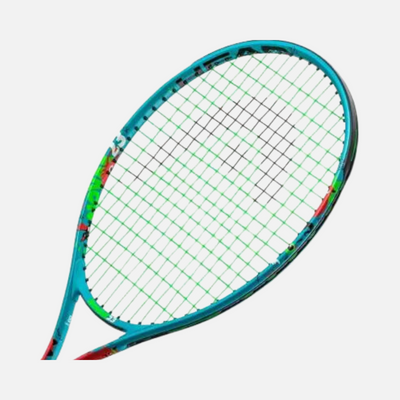 Head Novak 23 Tennis Racket Junior -Green/Orange