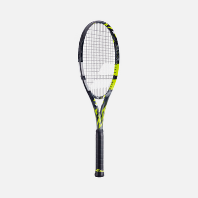 Babolat Pure Aero+Unstrung Tennis Racquet -Gray/Yellow/White