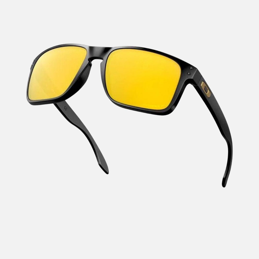 Oakley Holbrook XL Sunglasses Matte Black/Prizm 24K Polarised Lenses