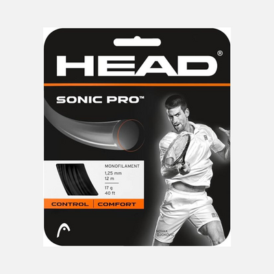 Head Sonic Pro Tennis String -Black