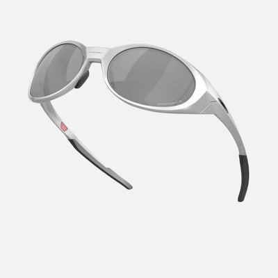 Oakley Eyejacket Redux Sunglasses Silver/Prizm Black Polarised Lenses