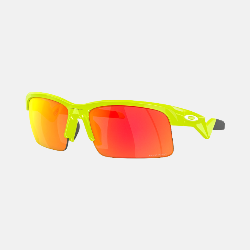 Oakley Youth Capacitor Polished Retina Burn/Prizm Ruby Lenses