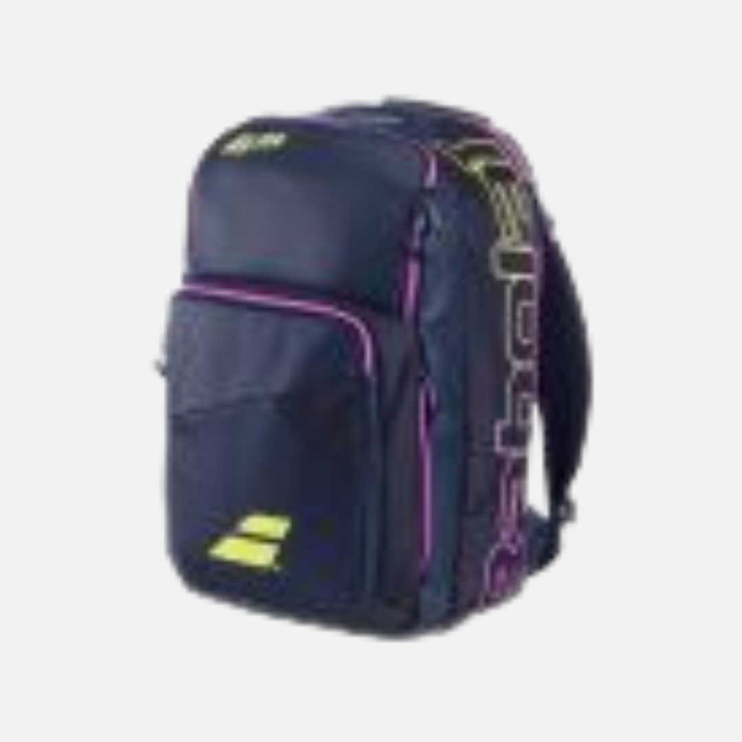 BABOLAT  PURE AREO RAFA G2 TENNIS BACKPACK BLUE/YELLOW/PINK