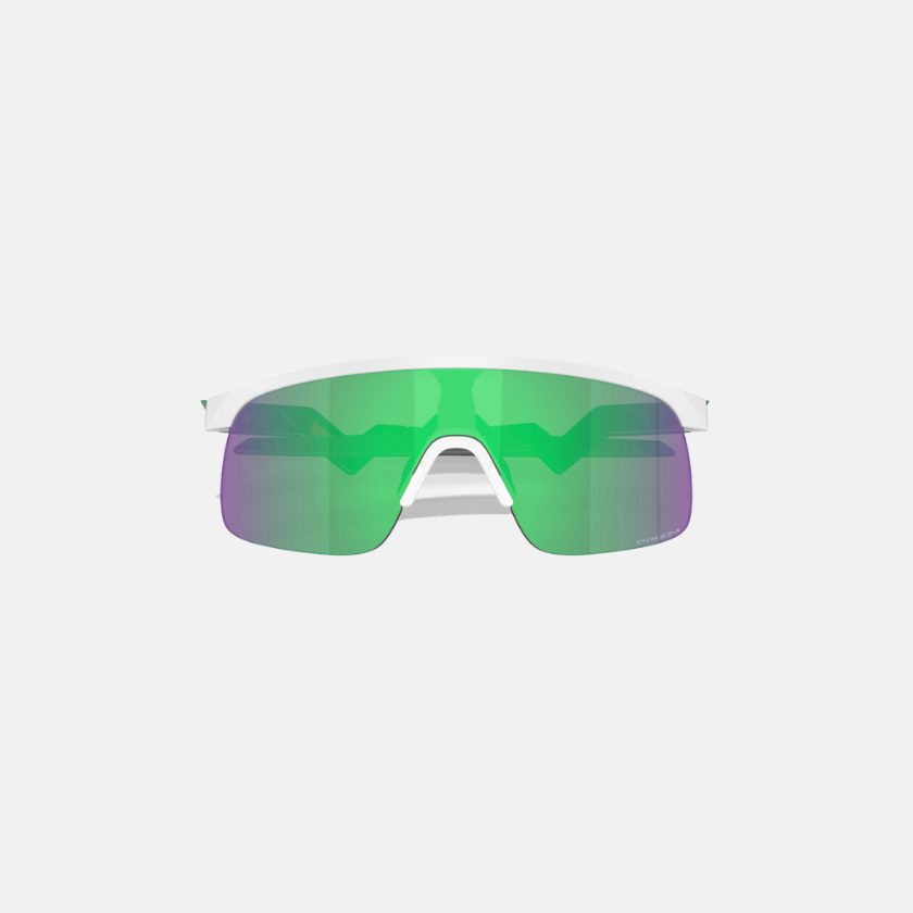 Oakley Resistor – Matte White / Prizm Jade